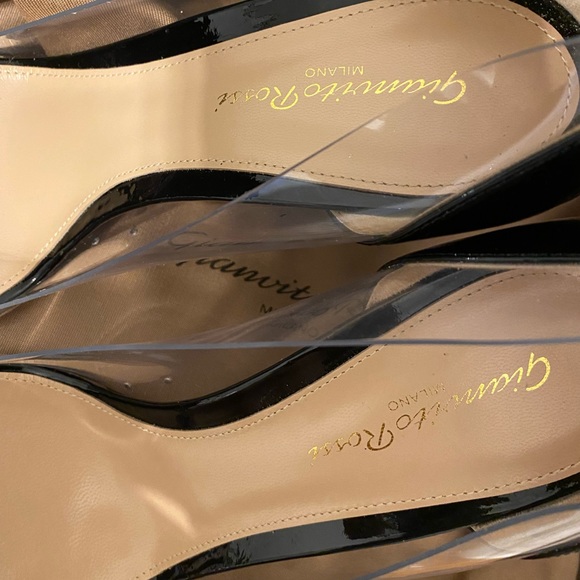 Gianvito Rossi Plexi Heels 85 - Picture 3 of 6